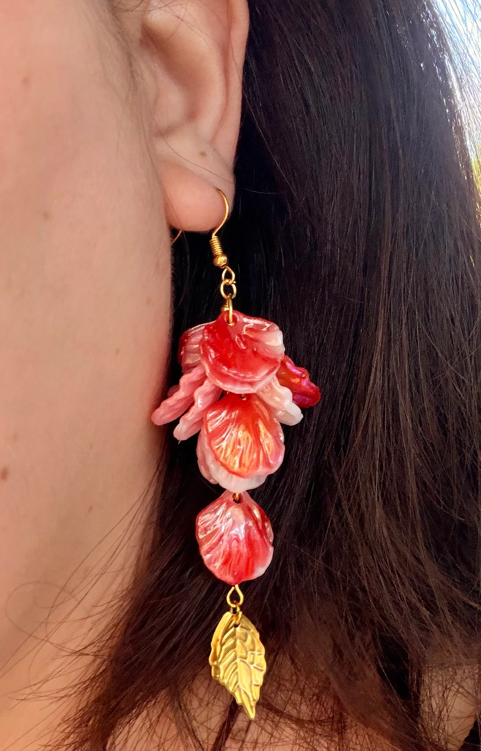 Boucles d’oreilles fait main 